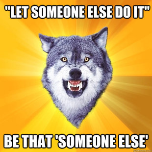 Courage Wolf