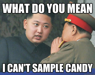 Hungry Kim Jong Un