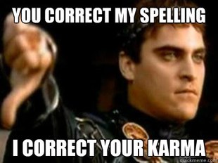 Downvoting Roman