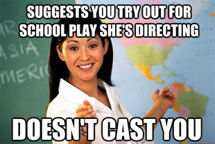 Unhelpful High School Teacher