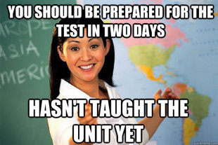 Unhelpful High School Teacher