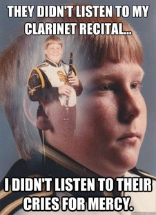 PTSD Clarinet Boy