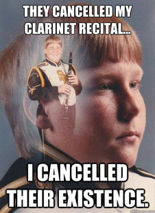 PTSD Clarinet Boy