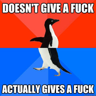 Awesome Awkward Penguin