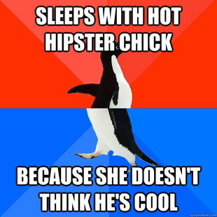 Socially Awesome Awkward Penguin