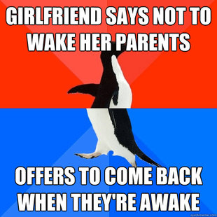 Socially Awesome Awkward Penguin