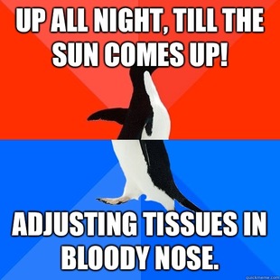Socially Awesome Awkward Penguin