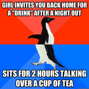 Socially Awesome Awkward Penguin