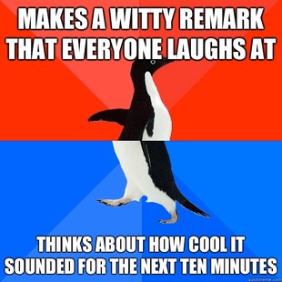 Socially Awesome Awkward Penguin