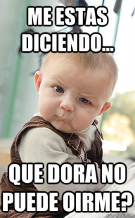 skeptical baby