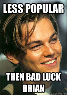 Bad Luck Leonardo Dicaprio