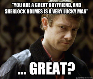 Defensively Heterosexual John Watson