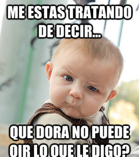 skeptical baby