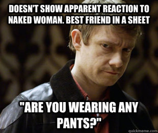 Defensively Heterosexual John Watson