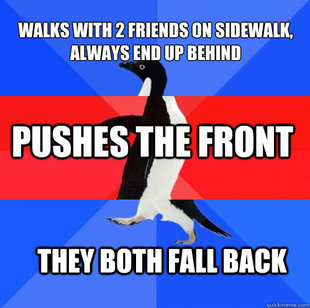 Socially Awkward Awesome Awkward Penguin