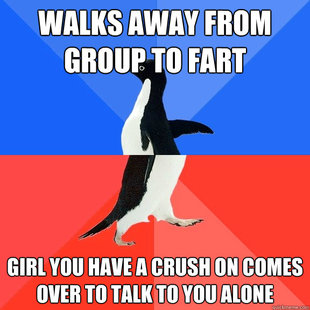 Socially Awkward Awesome Penguin