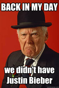 Pissed old guy