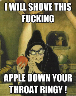 Hipster Snow White Witch