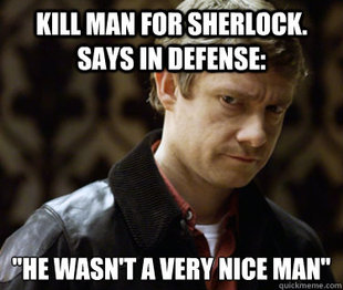 Defensively Heterosexual John Watson