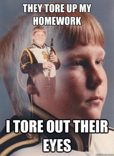 PTSD Clarinet Boy