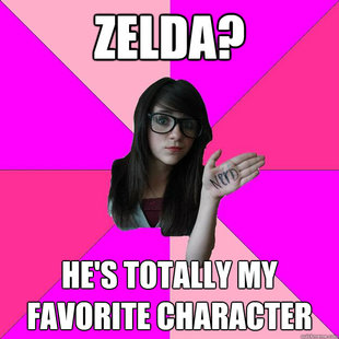 Idiot Nerd Girl