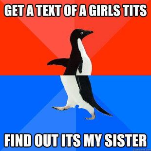 Socially Awesome Awkward Penguin