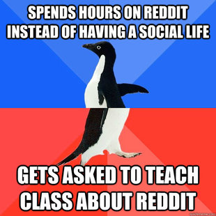 Socially Awkward Awesome Penguin