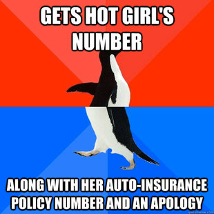 Socially Awesome Awkward Penguin