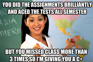 Unhelpful High School Teacher