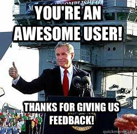 Bush MISSION ACCOMPLISHED
