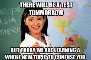 Unhelpful High School Teacher