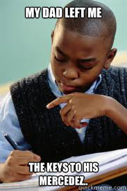 Succesful Black Mans son
