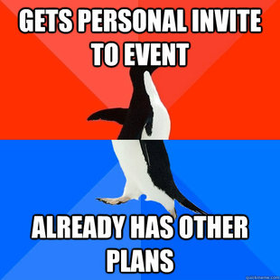 Socially Awesome Awkward Penguin