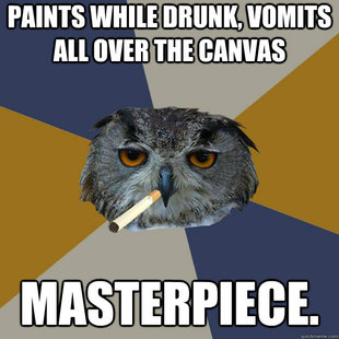 Art Student Owl