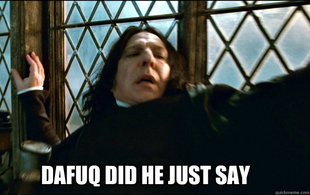Snape Dafuq