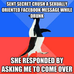 Socially Awkward Awesome Penguin