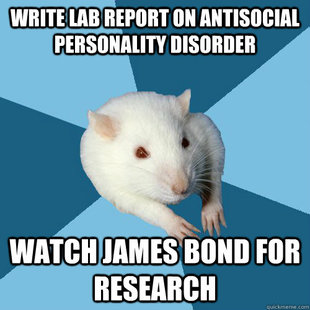 Psychology Major Rat