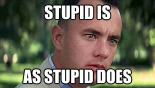 Offensive Forrest Gump