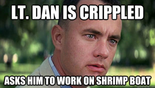 Offensive Forrest Gump