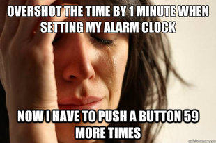 First World Problems