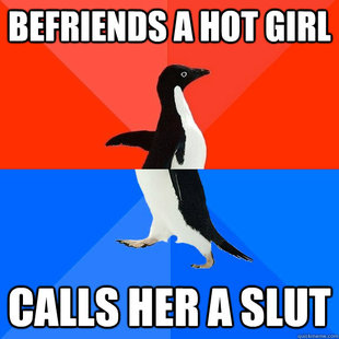 Socially Awesome Awkward Penguin