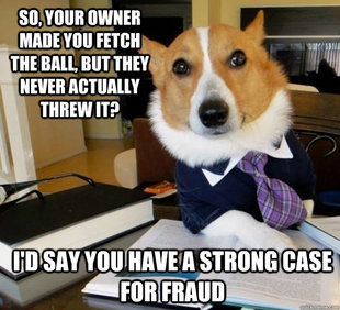   Meme on Lawyer Dog Meme   Quickmeme
