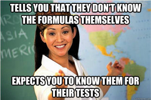 Scumbag Teacher