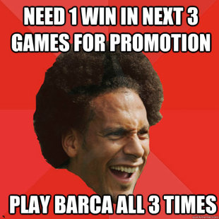 Frustrated FIFA Ferdinand
