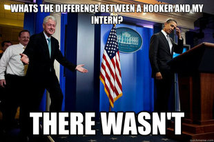 Inappropriate Timing Bill Clinton