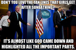 Inappropriate Timing Bill Clinton