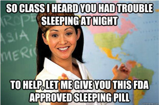 Scumbag Teacher