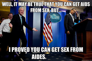 Inappropriate Timing Bill Clinton