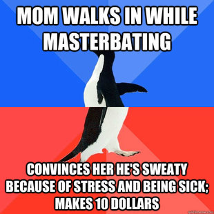Socially Awkward Awesome Penguin