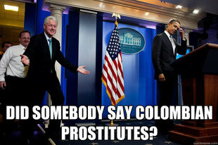 Inappropriate Timing Bill Clinton
